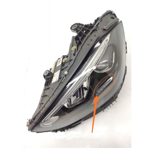 Farol Mercedes C200 C300 Esq Completo 2022/2025 A2069060703 Esquerdo/motorista