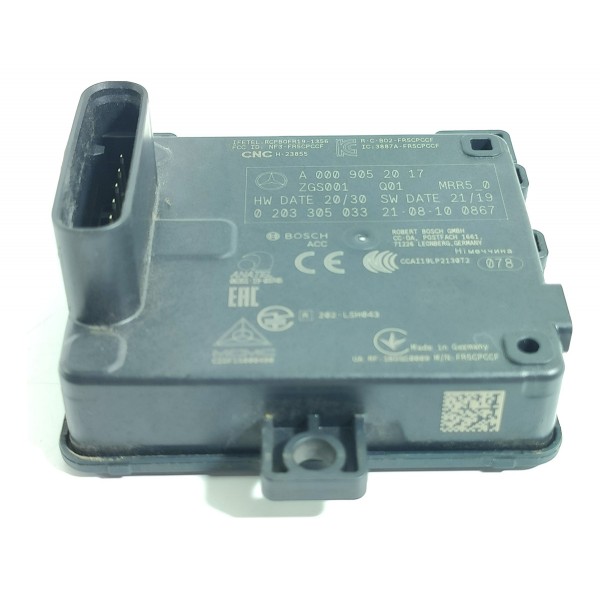 Modulo Sensor Radar Mercedes C200 C300 2022/2025 A0009052017
