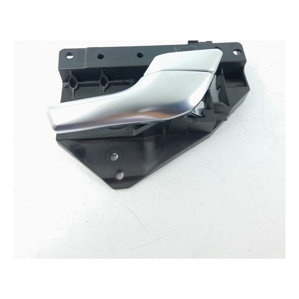 Macaneta Interna Evoque Dianteira Dir 2012/2019 Bj3222600aa Cromado Dianteira