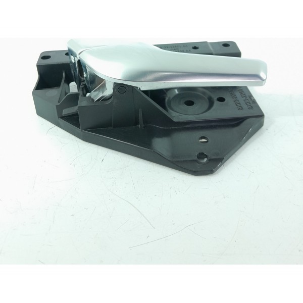 Macaneta Interna Evoque Dianteira Esq 2012/2019 Bj3222601aa Cromado Dianteira