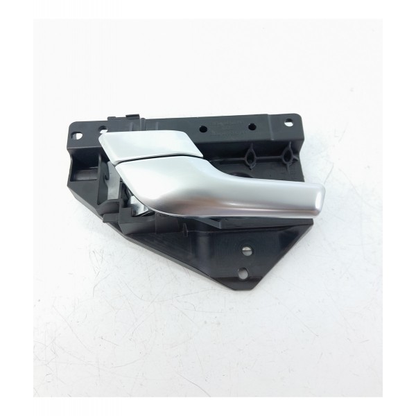 Macaneta Interna Evoque Traseida Esquerd 11/2019 Bj3222601aa Cromado Traseira