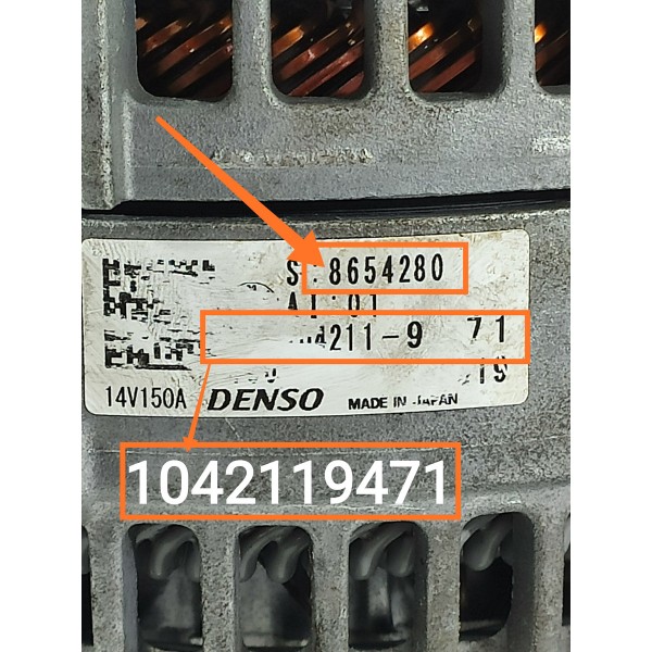 Alternador Bmw 320 330 G20 Z4 2019/2025 8654280