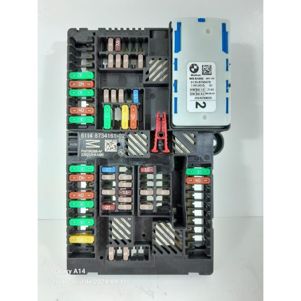 Caixa Fusiveis Reles Bmw 320 G20 2019/2025 8734161