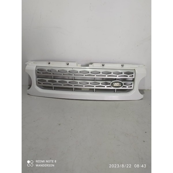 Grade Dianteira Discovery 4 2011/2015 Ah228138 Branco Brilhante