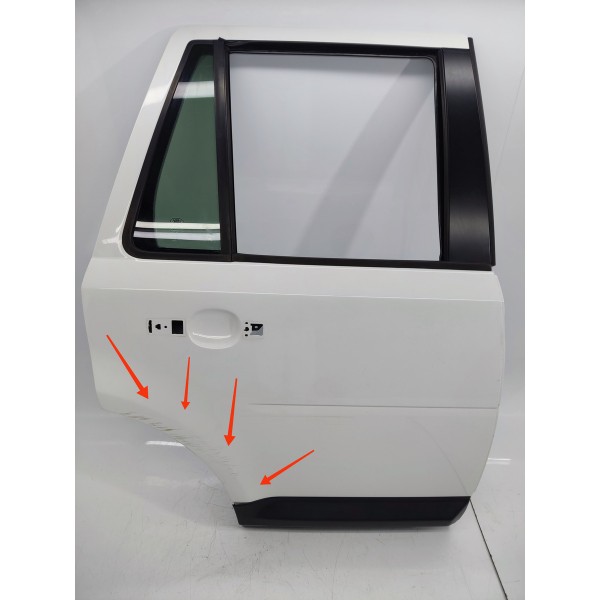 Porta Freelander 2 Traseira Direita 2007 2008/2015 Original Traseira Direito Branco