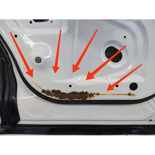 Porta Freelander 2 Traseira Esquerda 2006/2014 Traseira Esquerda Branco