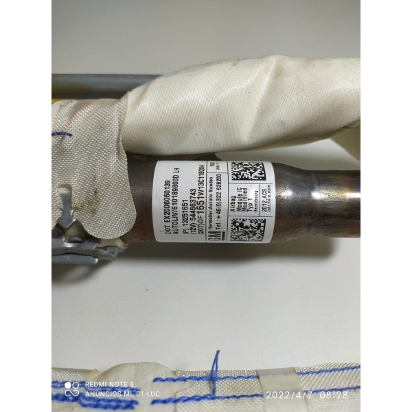 Cortina Teto Cruze Esquerda 2012 2013 2014 2015 2016