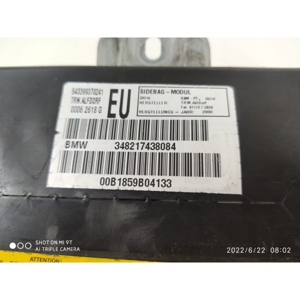 Bolsa Porta Bmw 323i Dianteira Direita Ano 2000