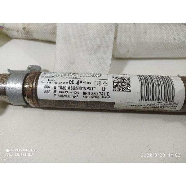 Cortina Teto Audi Q5 Esquerda 2009 2010 2011 2014 8r0880741e