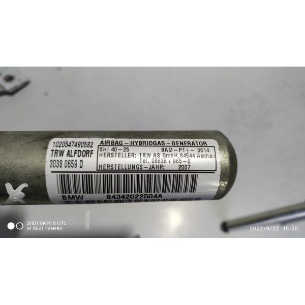 Kit Bolsa Portas Cortina Bmw X3 Esquerdas 2005/2011 Origin