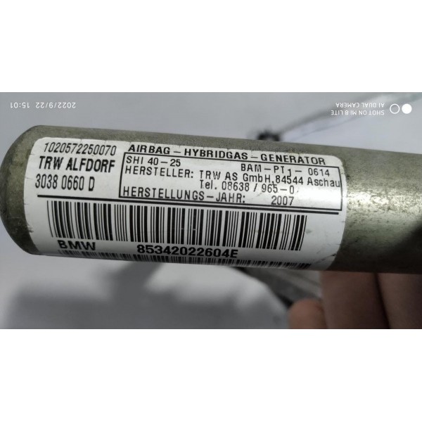 Kit Bolsas Bmw X3 Cortina Portas Direitas 2004/2011