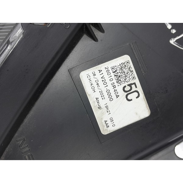 Farol Nissan Kicks Direito S/led 2021/2024 260105r40a Det Direito/passageiro