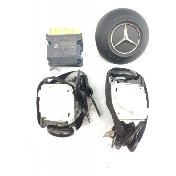 Kit Airbag Mercedes C200 C300 2022/2025 Preto