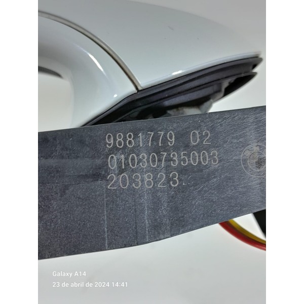 Macaneta Externa Bmw 320 330 G20 Dianteira Esq 19/23 9881779 Branco Dianteira