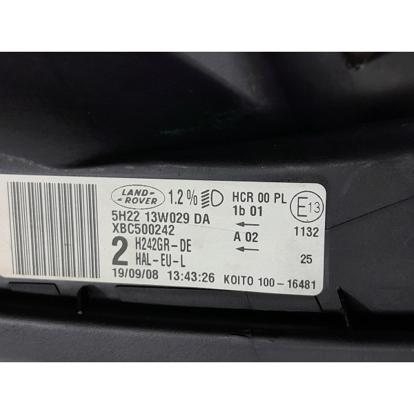 Farol Discovery 3 Direito S/xenon 2005/2010 5h2213w029da Direito/passageiro