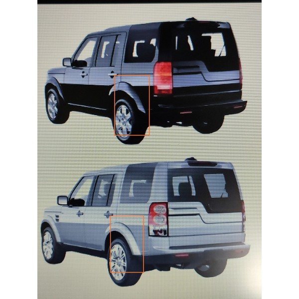 Moldura Lateral Discovery 3 Tras Esq 2005/2015 Det Dfk00005