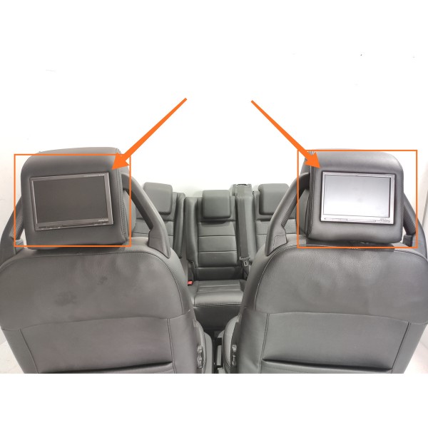 Jogo Banco Discovery 3 E 4 7 Lugares 2008/2015 Preto