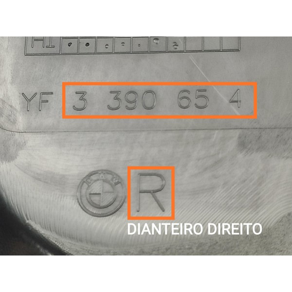 Forro Porta Bmw 320 G20 Diant Direita 2019/2025 Det 3390654