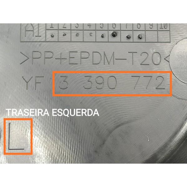 Forro Porta Bmw 320 G20 Traseira Esquerda 2019/2025 3390772 Creme