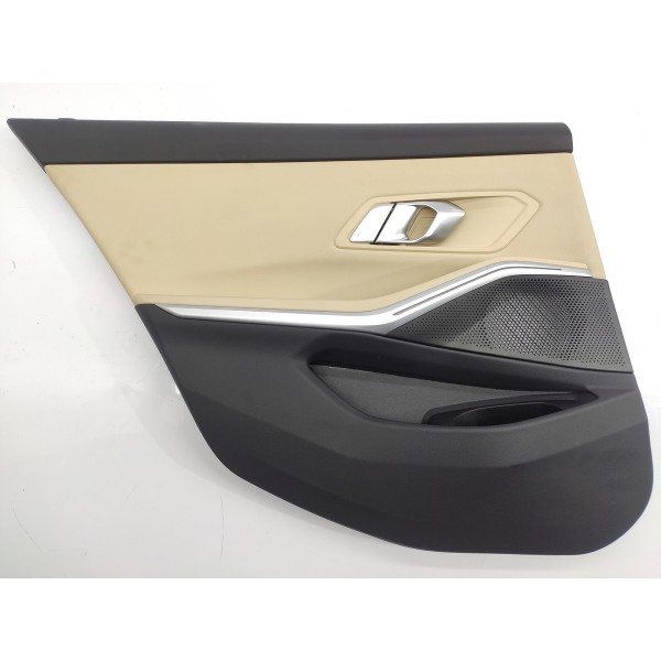 Forro Porta Bmw 320 G20 Traseira Esquerda 2019/2025 3390772 Creme