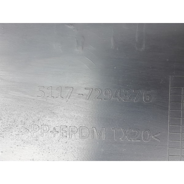 Spoiler Lateral Bmw X5 Direito 2014/2018 51177294376 Preto