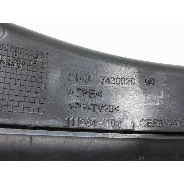 Acabamento Porta Mala Bmw 320 330 G20 Direito 19/25 7430620 Preto