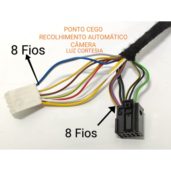 Retrovisor Mercedes C200 C300 Direito Com Camera 2022/2025