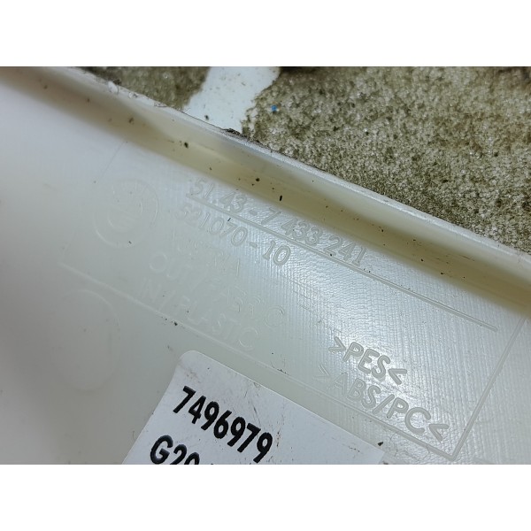 Acabamento Coluna B Bmw 320 330 G20 Esquerdo 19/25 7433241