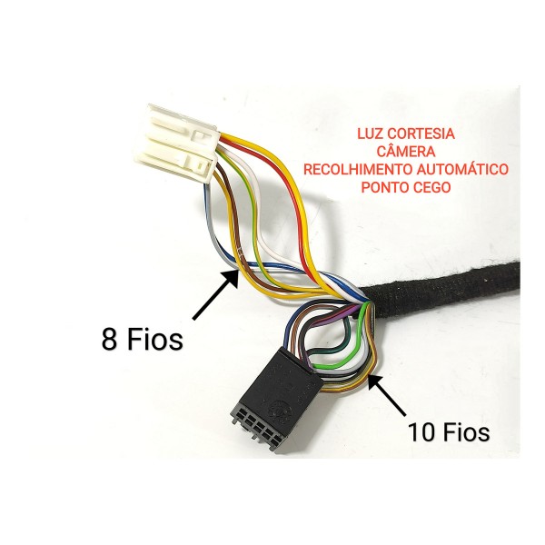 Retrovisor Mercedes C200 C300 Esquerdo Com Camera 2022/2025