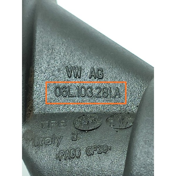 Bocal Oleo Motor Audi Q5 2014/2018 06l103281a Preto