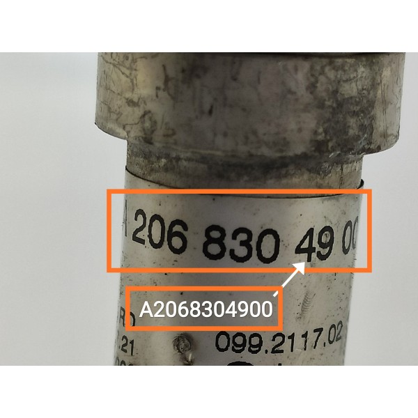 Mangueira Ar Cond Mercedes C200 Hibrid 2022/2025 A2068304900