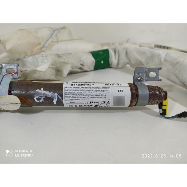 Cortina Teto Audi Q5 Direita 2009 2010/2014 8r0880742e