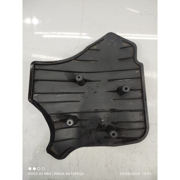 Protecao Bandeja Bmw 320 G20 Traseira Esq 2019 2023 6876803 Preto