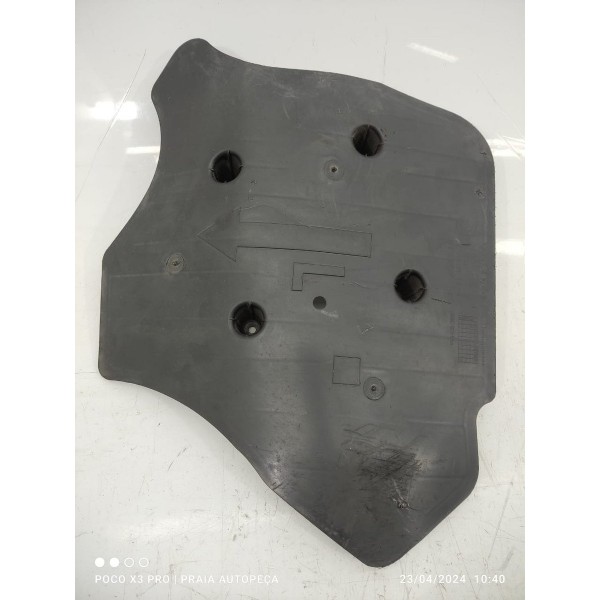 Protecao Bandeja Bmw 320 G20 Traseira Esq 2019 2023 6876803 Preto