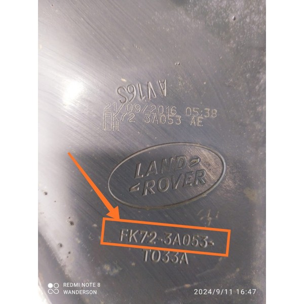 Bandeja Discovery Sport Dianteira Esquerda 11/18 Fk723a053