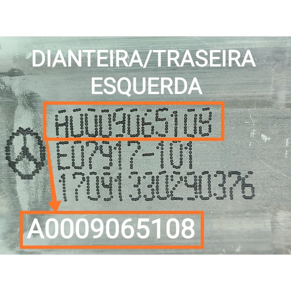 Motor Maquina Vidro Mercedes C200 Direit 2022/25 A0009065108