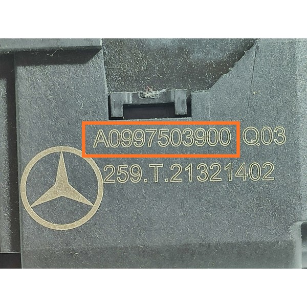 Fechadura Mercedes C200 C300 Tampa Tr 2022/2025 A0997503900