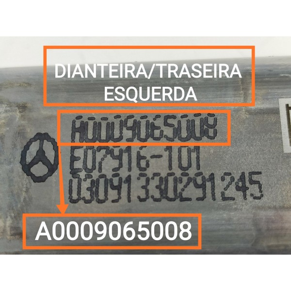 Motor Maquina Vidro Mercedes C300 Esquer 2021/25 A0009065008