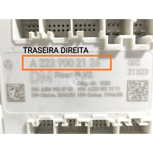 Modulo Porta Mercedes C200 C300 Tras Dir 2022/25 A2239002126