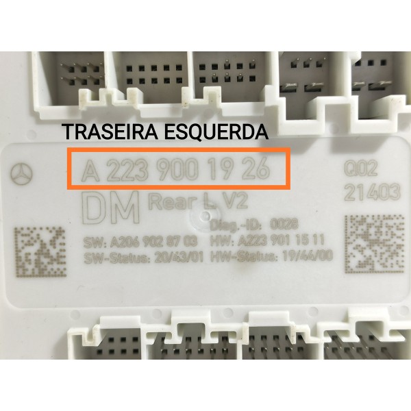 Modulo Porta Mercedes C200 C300 Tras Esq 2022/25 A2239001926