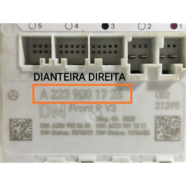 Modulo Porta Mercedes C200 C300 Dt Dir 2022/25 A2239001726