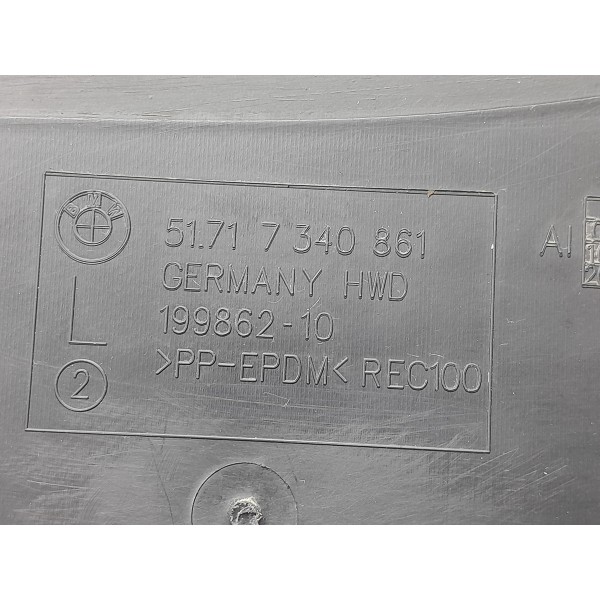 Acabamento Parabarro Bmw 320 G20 Diant Esq 19/25 51717340861