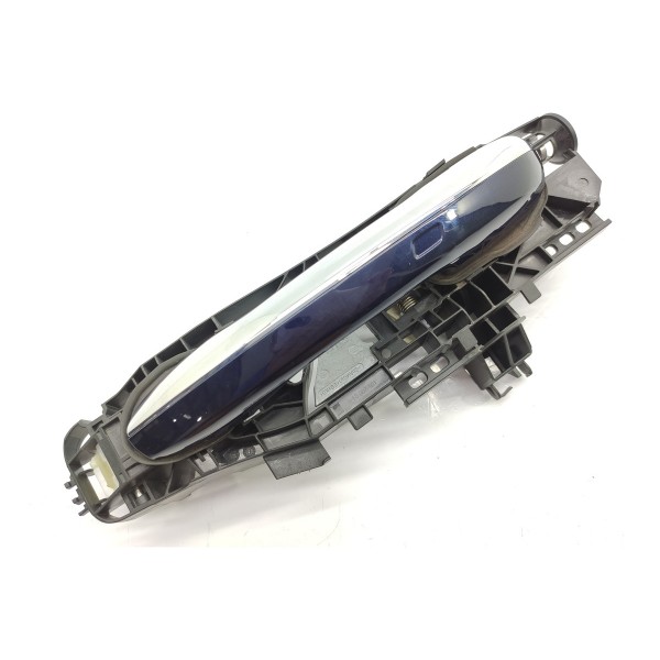 Macaneta Externa Porta Mercedes C200 C300 Traseira Esq 22/25 Azul Traseira