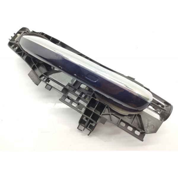 Macaneta Externa Porta Mercedes C200 C300 Traseira Esq 22/25 Azul Traseira