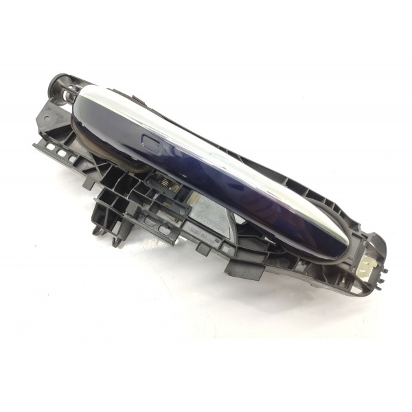 Macaneta Externa Porta Mercedes C200 C300 Traseira Dir 22/25 Azul Traseira