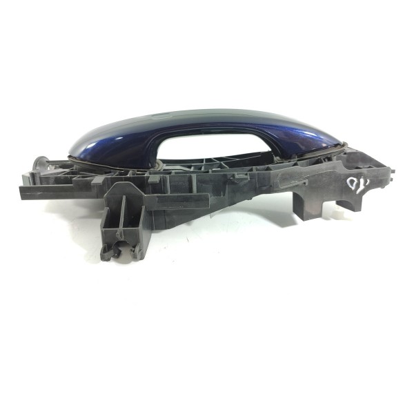 Macaneta Externa Porta Mercedes C200 C300 Traseira Dir 22/25 Azul Traseira