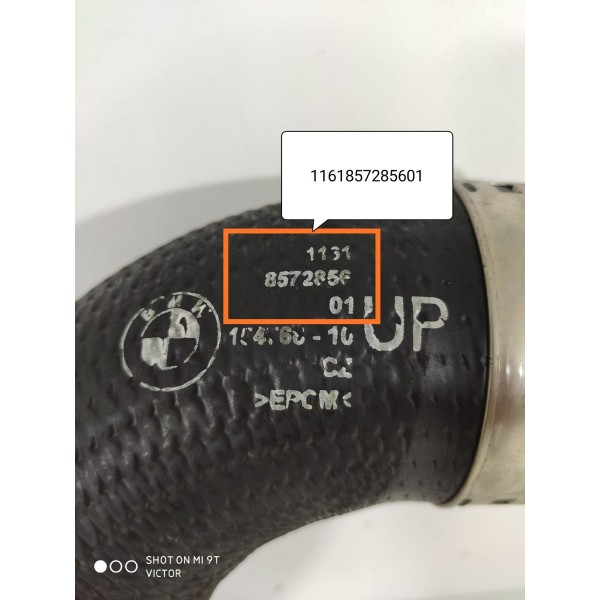 Mangueira Intercooler Bmw 320 330 G20 2019/2025 857285601