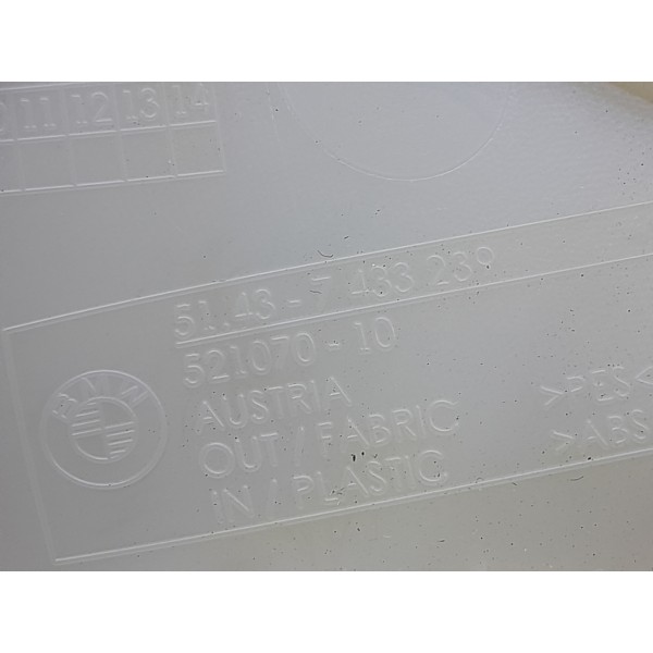 Acabamento Coluna Parabrisa Bmw 320 330 Esq 19/25 7433239