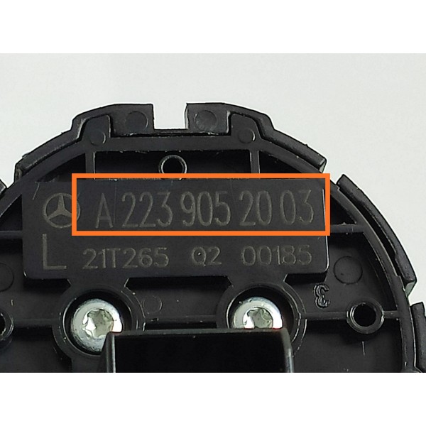 Botao Luz Farol Mercedes C200 C300 22/2025 A2239052003