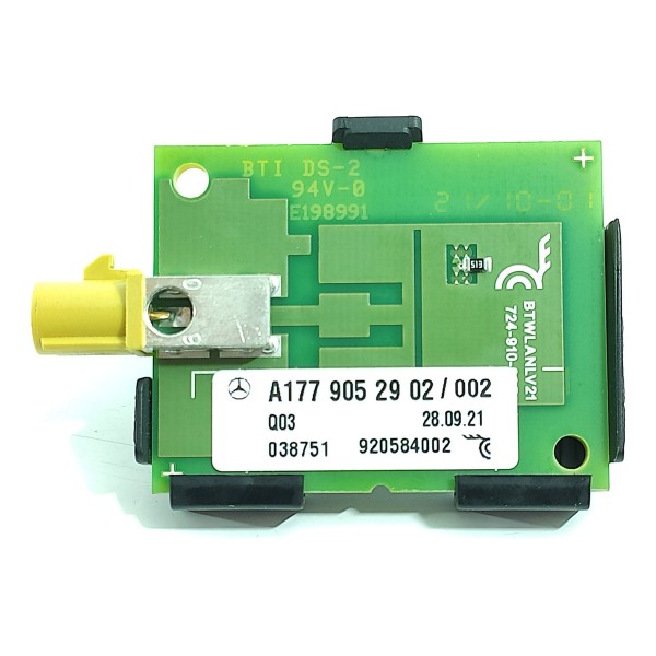 Circuito Antena Mercedes C200 C300 2022/2025 A1779052902 Verde-claro